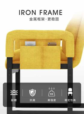 人阳沙ERE发椅家懒用电脑椅子靠背躺休闲座椅单人榻榻米寝室台椅