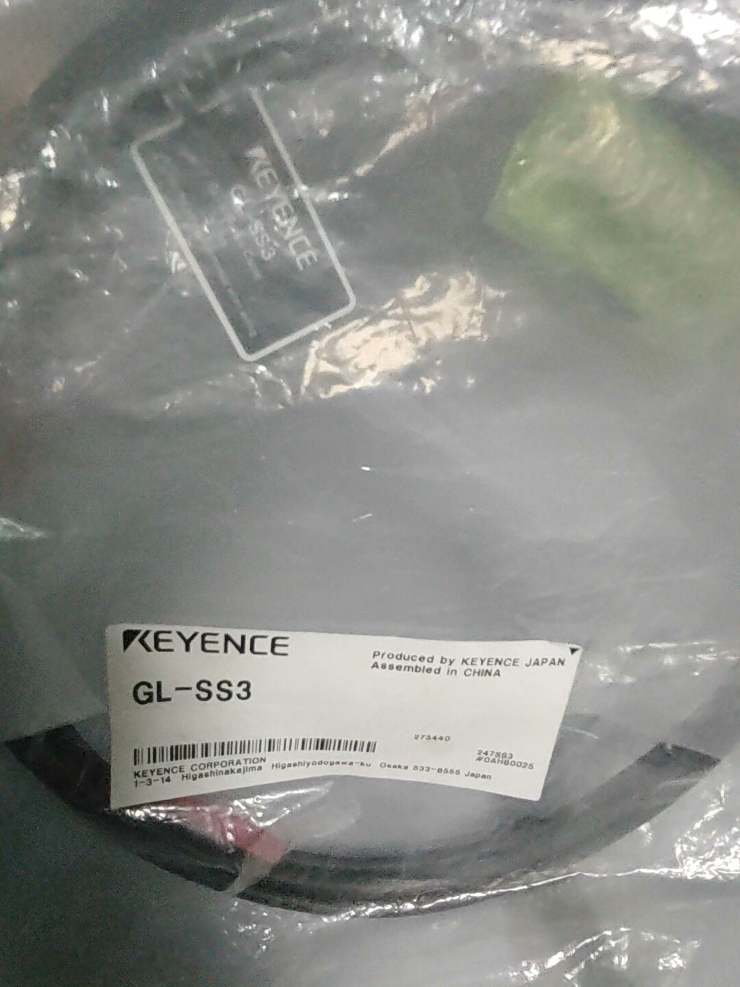 KEYENCE基恩士安全光幕线GL-SS3 GL-SS3