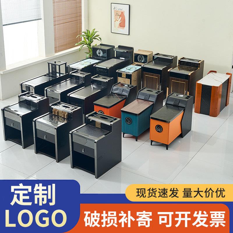 足浴茶几柜足疗茶几经济型足疗店专用茶几桑拿足浴沙发茶几边角柜