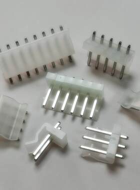 .96接件3.96-A6针座3TIB插.96mm插头3.96端子180度3连接器1000个/