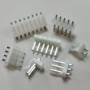 .96ELP接插件3.96 6A3针座3.96m插子头3.96端180度连接器1000个