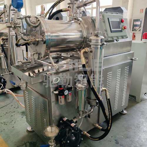 驰勒30L高端棒块式陶瓷纳米砂磨机 涂料油墨钛白粉磷酸铁锂砂磨机