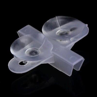 5pcs Aquarium Fish Tank Divider Suction Cup Divider Plastic