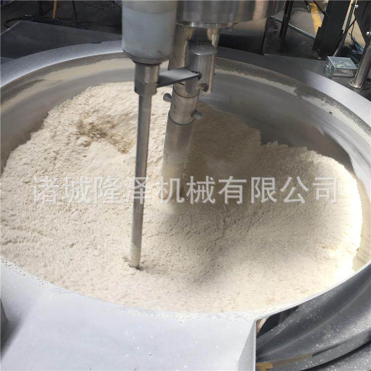 小麦粉炒锅 油茶面行星搅拌炒锅 大型全自动干番薯粉炒锅