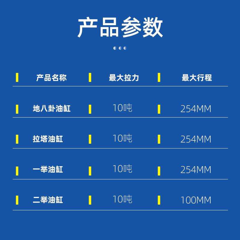 压液油缸定制10HTMT重型厂支腿手动摆动液压杆伸缩降升工直售
