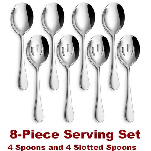 Spoons Slotted Spoons Buffet Utensils Serving Set CookingSUS