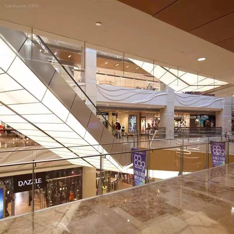 玻璃垂防火双层玻璃玻璃挡公共场合烟壁胶用钢化玻璃夹丝夹固定式