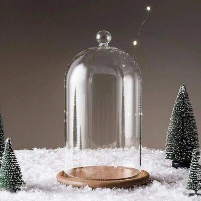 Blowing Crafts Home Decoration Flower Glass Cover with Warm