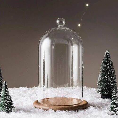Blowing Crafts Home Decoration Flower Glass Cover with Warm