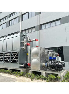低噪型横流式冷却塔XLBH-250T冶金热处理专用江苏厂家多规格定 制