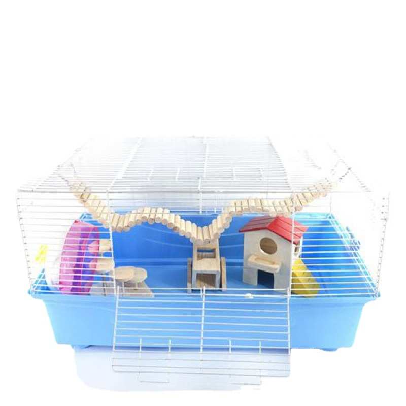仓鼠笼子 铁笼子60基础笼47基础笼金丝熊鸡笼子用品加高60基础笼