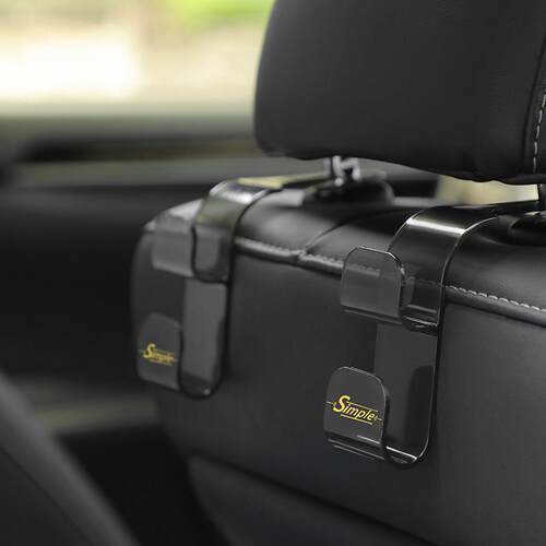 Car Dual Hook Hanger Multi-functional Backseat Organizer Hoo