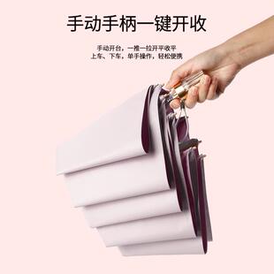 直销新款高颜值遮阳伞女渐变雨伞防晒防紫外线新款手动晴雨两用大