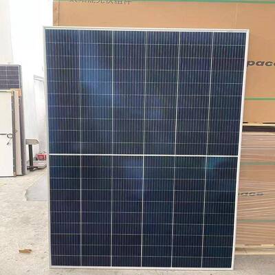 赛拉弗降级B级太阳能板单晶600w605w半片120串光伏发电板单面单玻