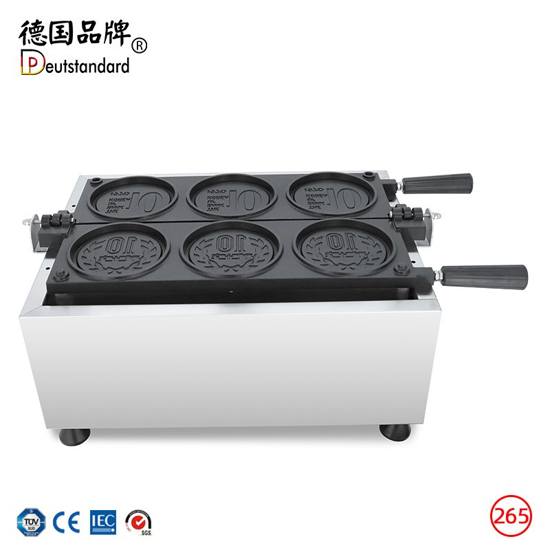 热销电饼热三孔币烤饼AIR机硬币华烧夫纪念币加工外贸出口工厂金