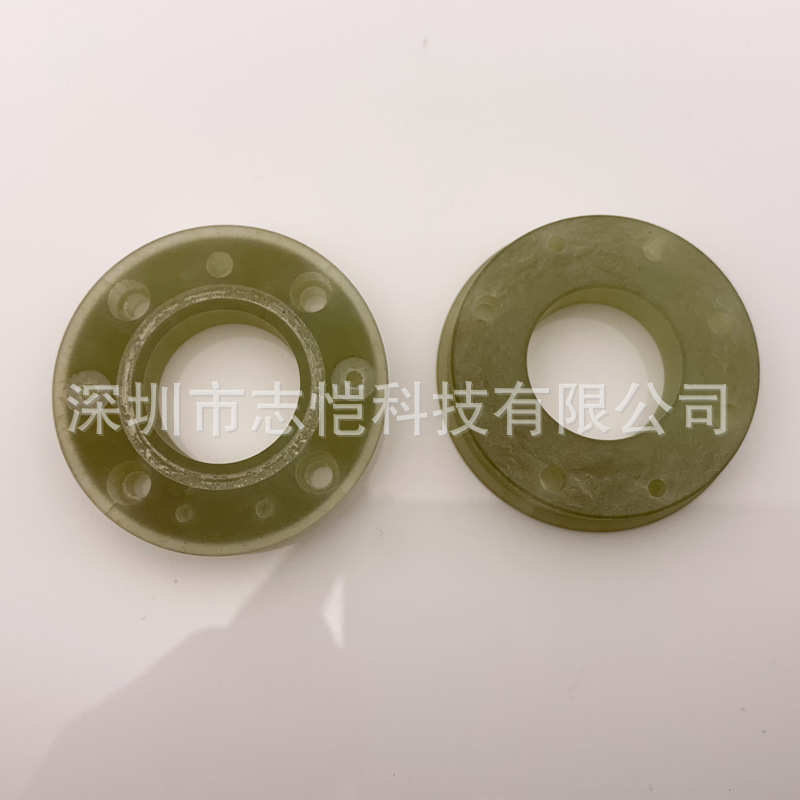 迪能新款绝缘环 绿色 百超光纤激光机切割头配件 出气筒绝缘环