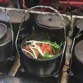 柴正宗铸见详情鼎鸡锅生铁顶锅传统吊锅汤锅铁铁锅火饭鼎锅炖猪脚