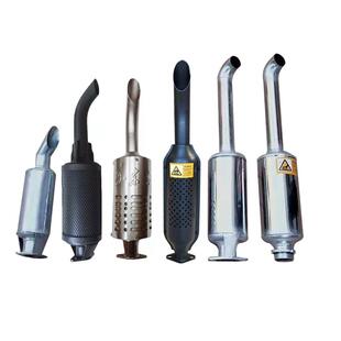 单缸柴油机配件小三四轮座机五征时风洛阳拖拉机消声器排气管烟筒