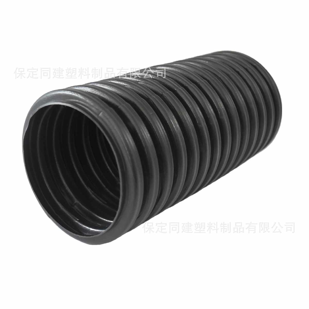 黑色200300pe同建排水管波纹管双壁波纹管排污管
