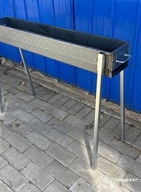 加厚商用烧烤炉大排档摆摊炉子自行车烤串炉野外陆运烧烤架烤肉炉