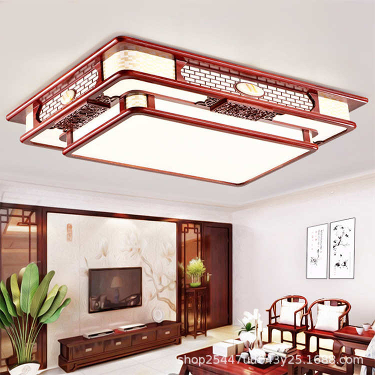 厂家直销式吸顶灯LED古典大气客厅灯中式卧室吸顶灯餐厅书房亚克