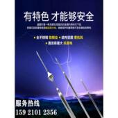 加厚不锈钢避雷针预放电工业级镀锌针别墅学校高速桥梁防闪装 置