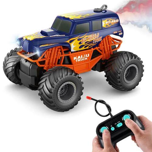 Spray remote control car ricochet pickup truck school bus车