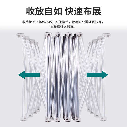 展板墙布背景展架折叠桁架签名架架子铁质墙户内经编拉网折叠签到