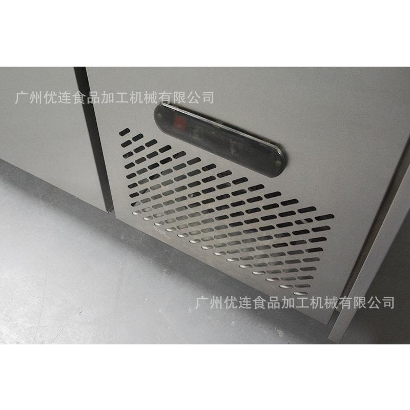 优连商用冷藏工作台面卧式冷柜保鲜奶茶饮店冰冻柜设备 YSN-WT300