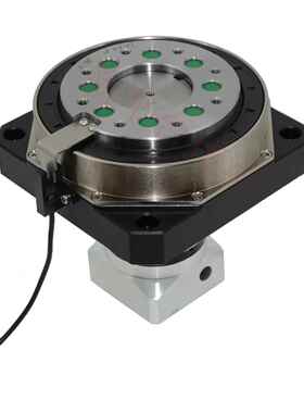 aoxpt新厂平台工齿轮转CR80-5W台配h电机精度高负载高中空旋转式