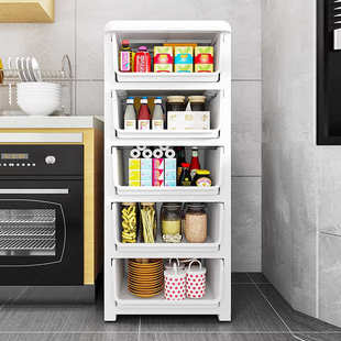 抽屉式收纳加高加厚储物柜大容量储物置物柜多层卫生间儿童衣柜