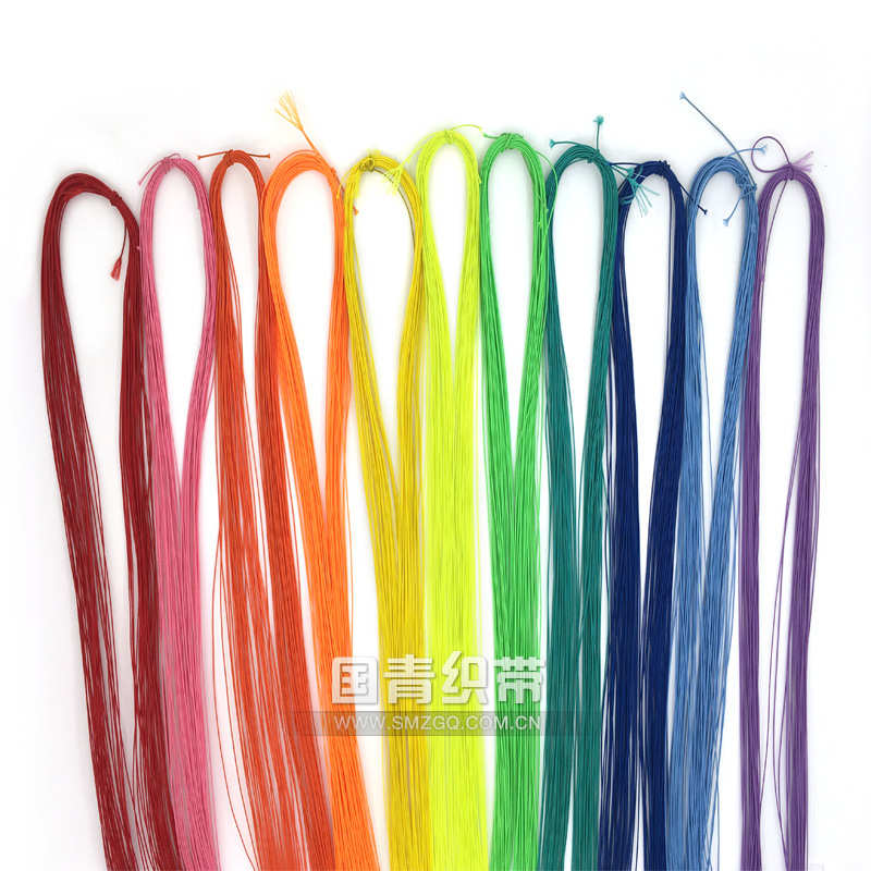 厂家直销 涤纶鱼丝包芯绳 0.5-1.2mm 手机挂绳用细绳子
