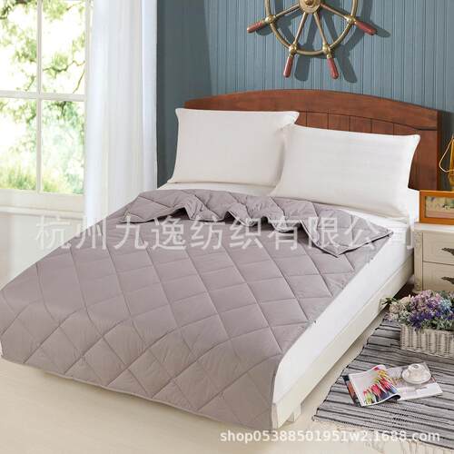 JY-003棉重力重力毯春秋柔被软舒适眠被内胆璃玻填睡充绗缝被重力