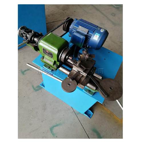 半自动钢管封口机 金属圆管缩管机 不锈钢管旋压机 封口平滑美观