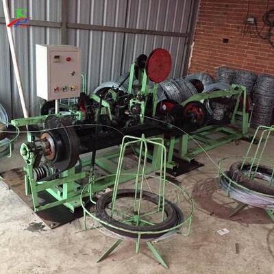 单股刺丝网机床 全自动式钢丝加工处理设备 台式一体化刺绳机