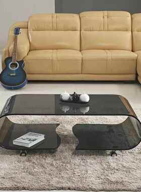 2I小移动尚时小玻璃茶几茶简易桌创意简约现代极简户型ＬＣ524客