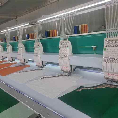 电脑绣花机高速毛巾混合绣链条绣商用单头六针绣字刺绣机绣花设备