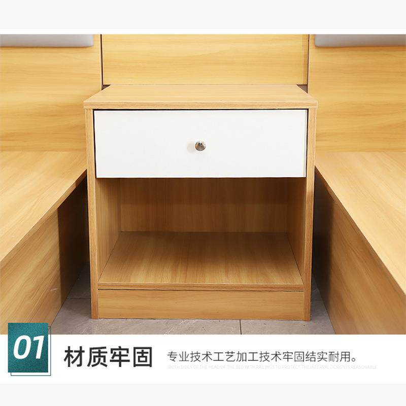 2020式热销酒板店家具床全酒店宾馆大床房公寓客房套双床商用民宿