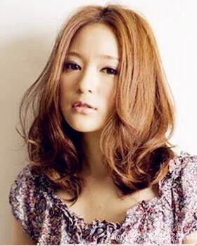 新款直销假发 梨花头假发中长 女短发梨花头 梨花齐刘海中长微卷