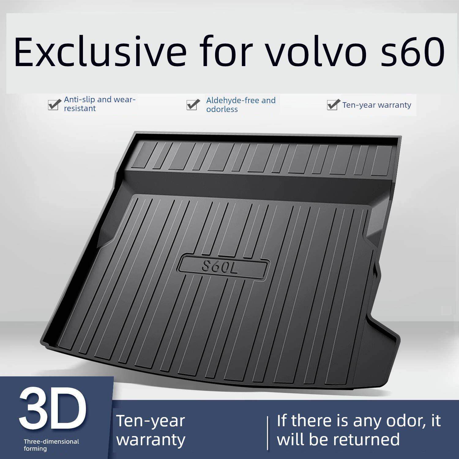 适配沃尔沃s60/S60L后备箱垫车内装饰改装汽车用品内饰配件专用尾