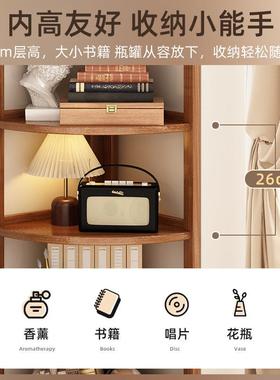 角置物架三角形OVN落地储柜物层柜墙角多层客厅拐角卧室多收转纳