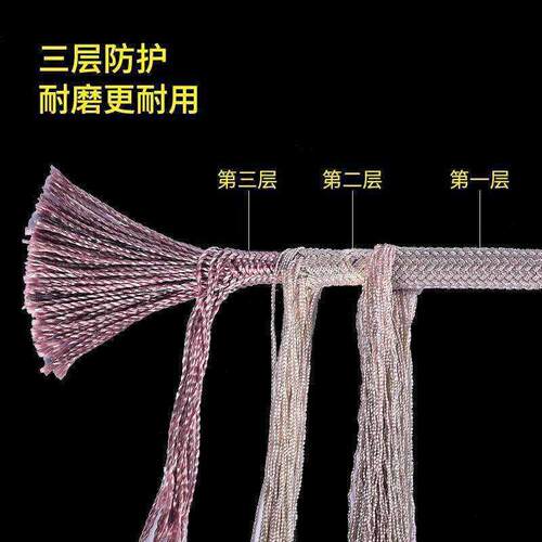 锦纶户外安全绳耐磨高空作业蜘蛛人专用绳登山绳消防救生绳尼龙绳