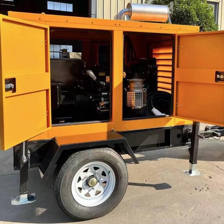 市政应急防汛泵车抢险移动泵车便携式永磁变频防汛泵车