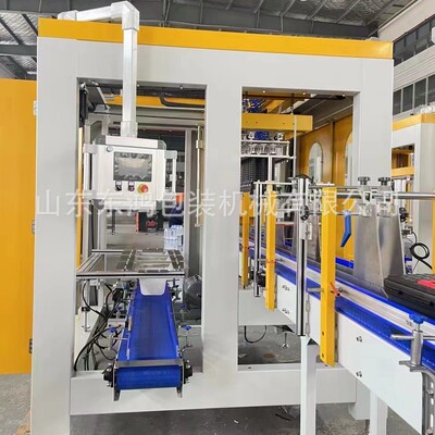 自动装箱机开箱装箱封箱一体自动打包机瓶装水灌装