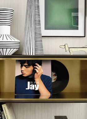 复古周杰伦JAY仿真唱片照片墙装饰专辑摆件音乐主题桌面拍摄模型