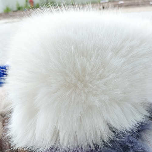 高低毛仿獭兔毛4CM长毛仿狐狸毛面料 毛球饰品毛毛领服装秋冬布料