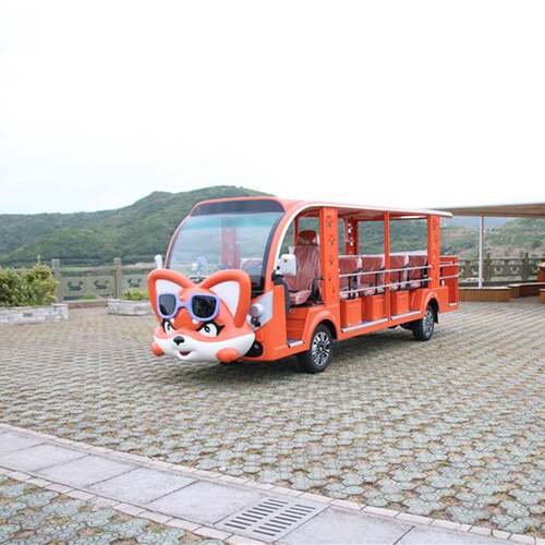 湖南17座电动旅游观光车厂家供货景区游览车代步车多少钱一辆