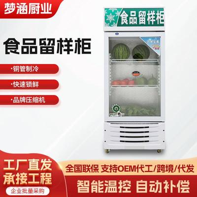 食品留样柜 冷藏保鲜小型展示柜幼儿园酒店学校饭菜小型冰箱冰柜