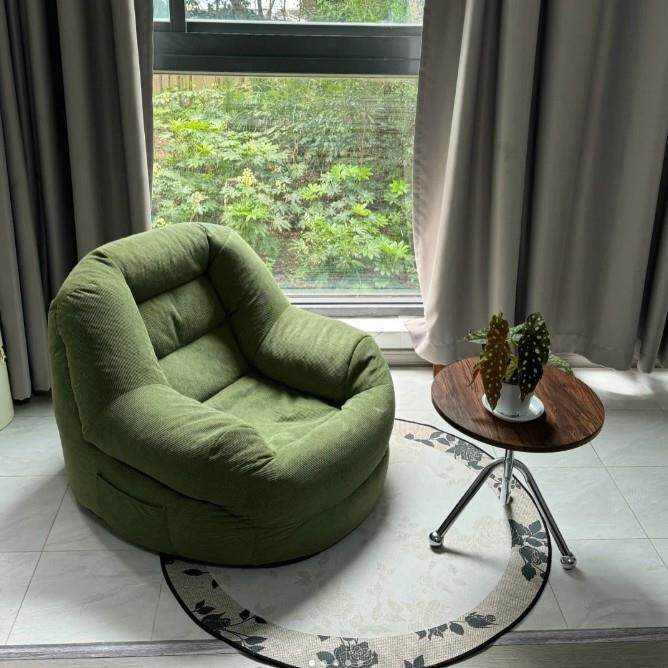 懒人沙发可躺可睡卧室单人小沙发小型阳台客厅看书休闲解压窝窝椅