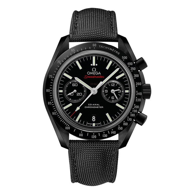 先鉴后发 98新欧米茄超霸月之暗面311.92.44.51.01.007机械男表